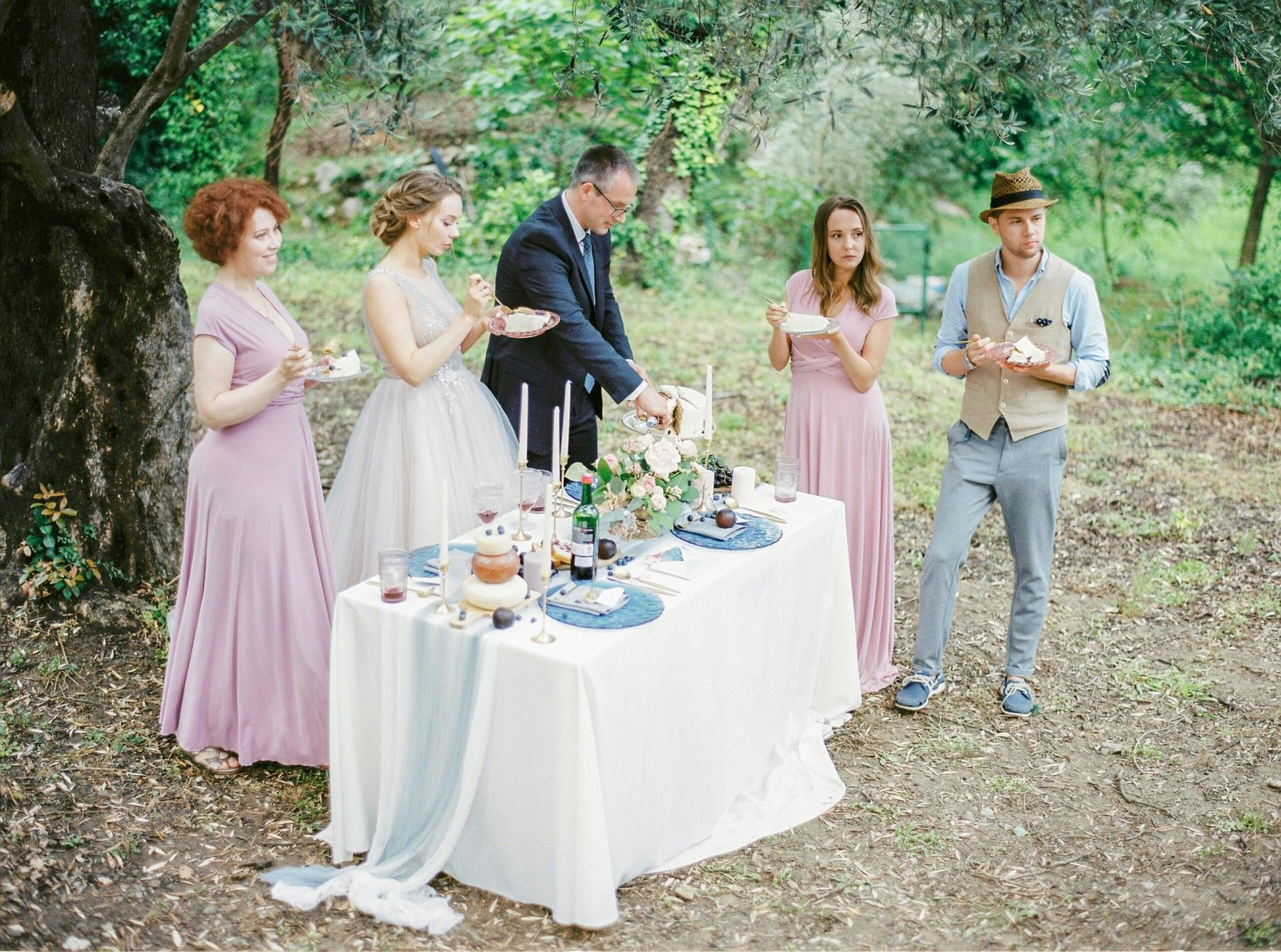 photo de famille mariage