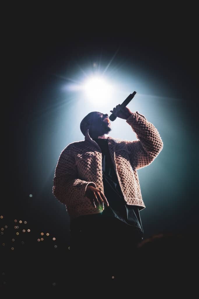Photographe concert festival Paris avec artiste sur scène