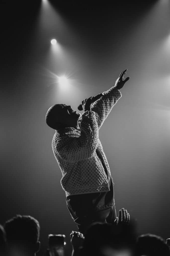 photographe de concert soprano par alcbfoto portrait d'artiste à la ldlc arena